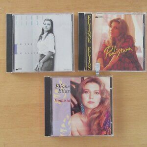 ELAINE ELIAS  - 3 CD lot - Brazilian, jazz, big band